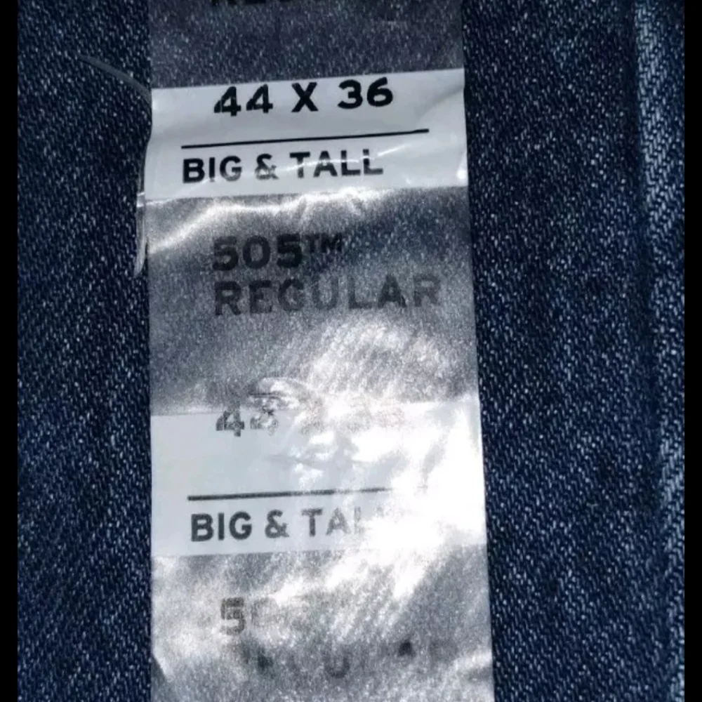 Big and tall Levi's 44x36